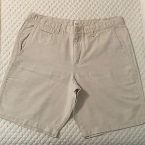 GAP Like New Men’s Linen flat front shorts